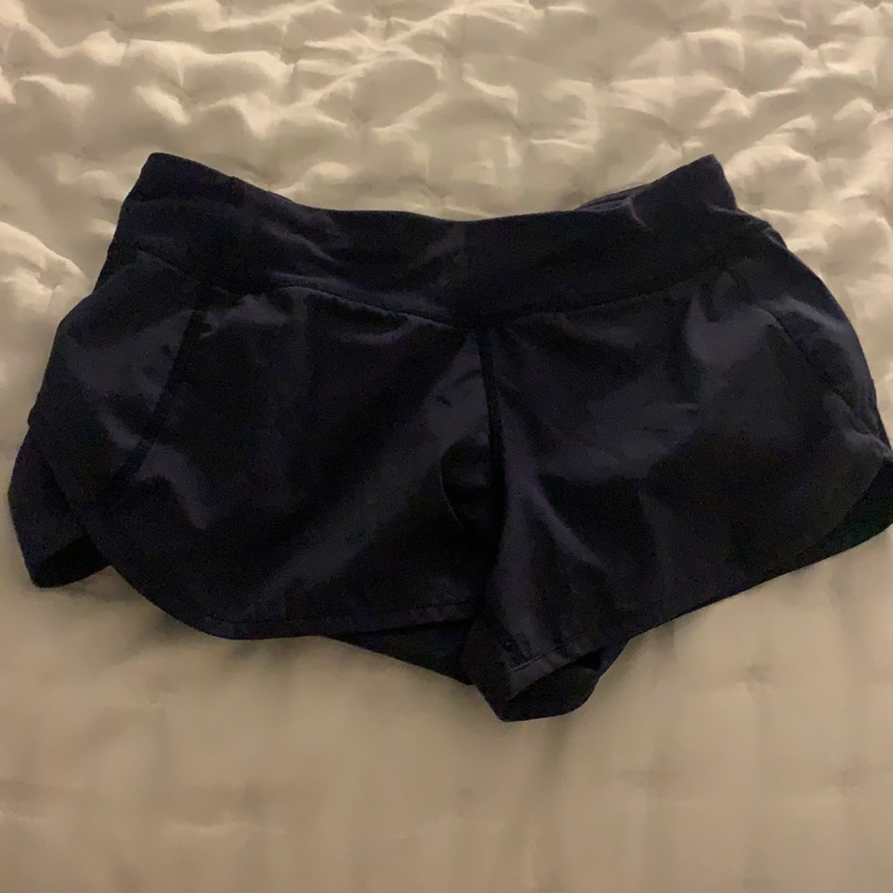 navy blue ivivva shorts